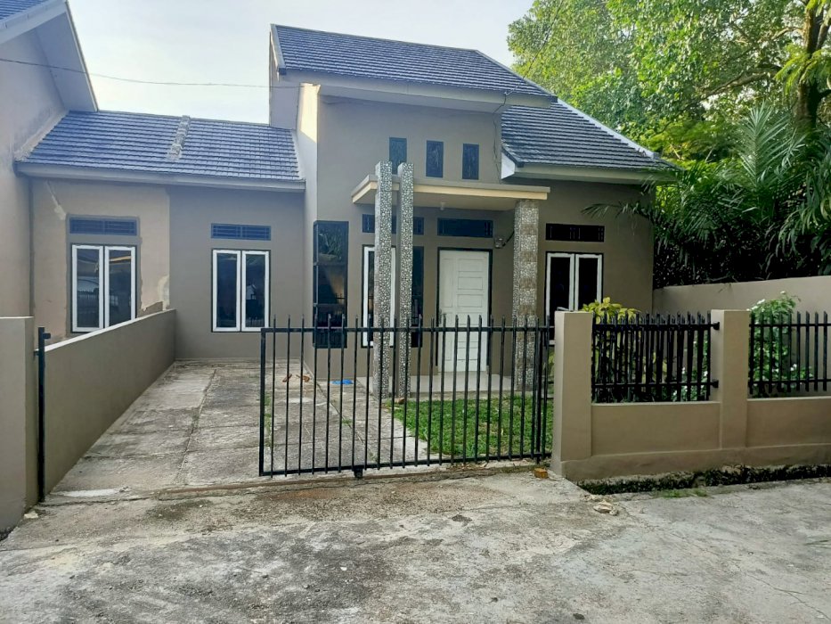 Dijual rumah full pagar di harapan raya siap huni type 65