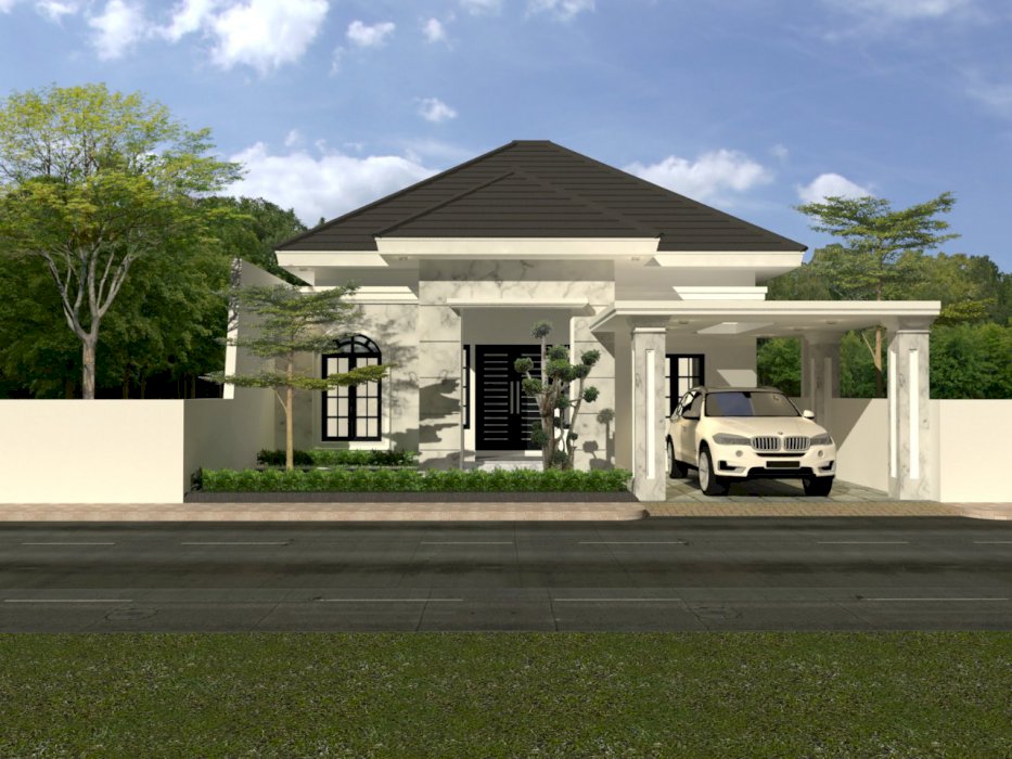 RUMAH MODERN DI KAWASAN BUKIT BARISAN