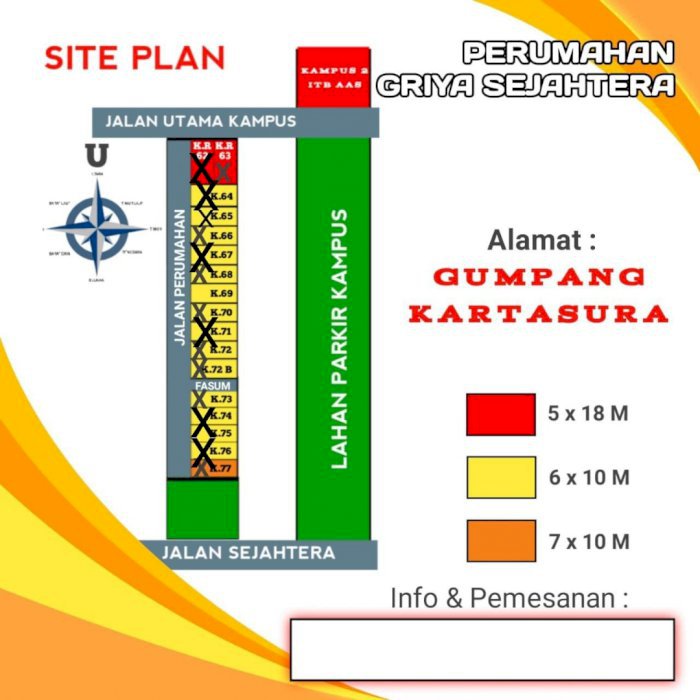 Sisa 1 Unit Rumah Siap Bangun Gumpang Solo