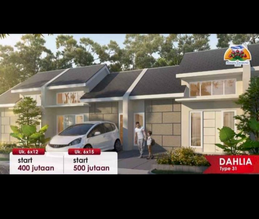 RUMAH MURAH CLUSTER TERBARU PERMATA SUKODONO