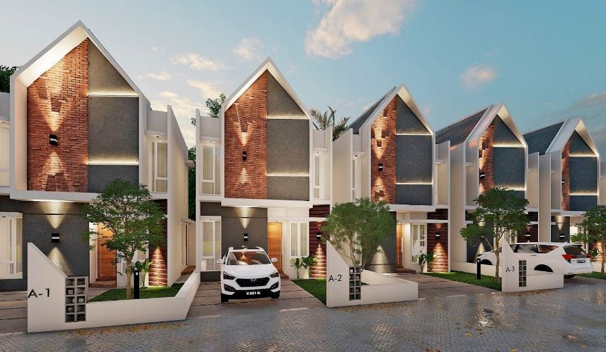 HUNIAN STRATEGIS NYAMAN NAN ASRI MODERN SCANDINAVIAN MERJOSARI UIN