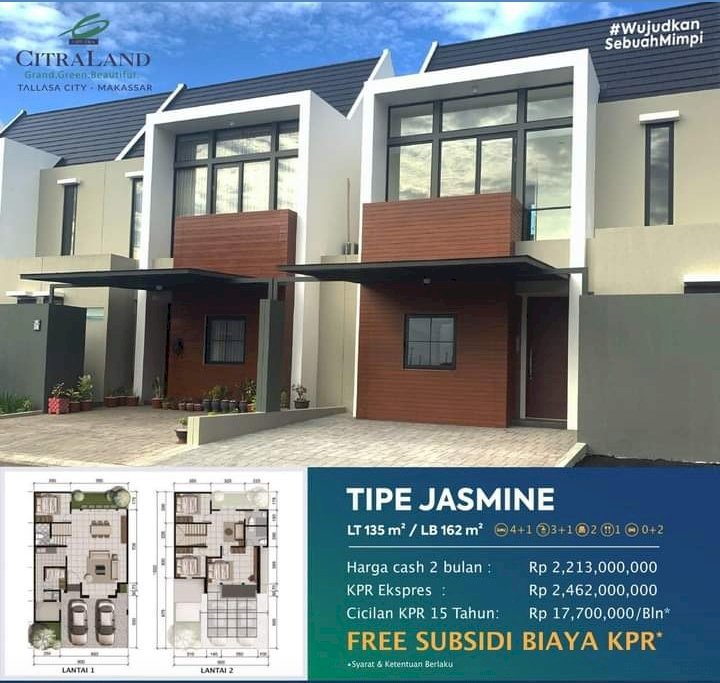 Citraland Tallasa City Makassar Type Jasmine