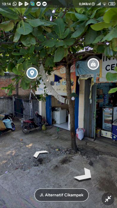 Jual rumah plus 2 ruko