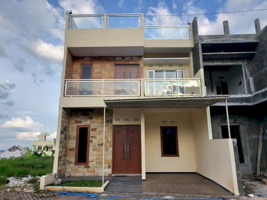 EXCLUSIVE VILLA FULL FURNISH 100 METER DARI BNS ROW 14 METER