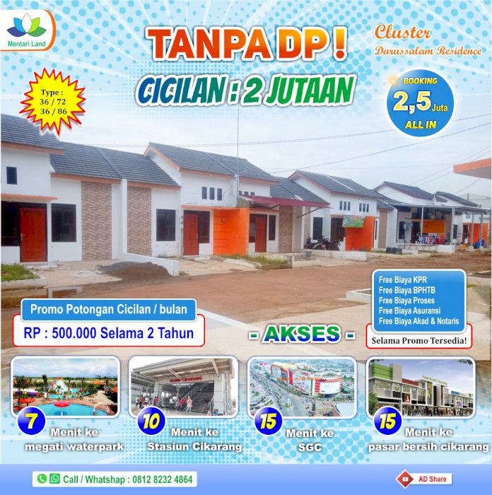 New Cluster Darussalam Residence