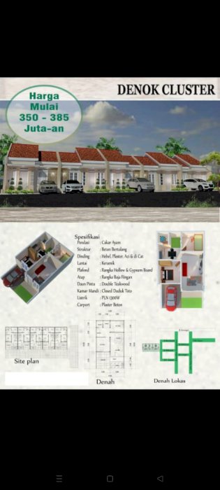 Cluster Strategis Deket Toll Sawangan