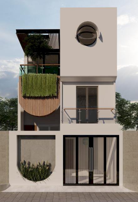 Rumah baru mezzanine jalan lebar udara sejuk lingkungan nyaman