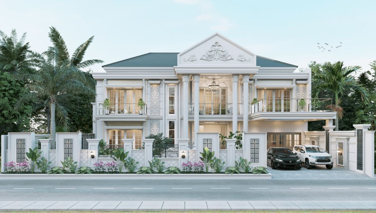 di jual rumah mewah konsep terbaru di jl cemara gading kota pekanabru Tampan,