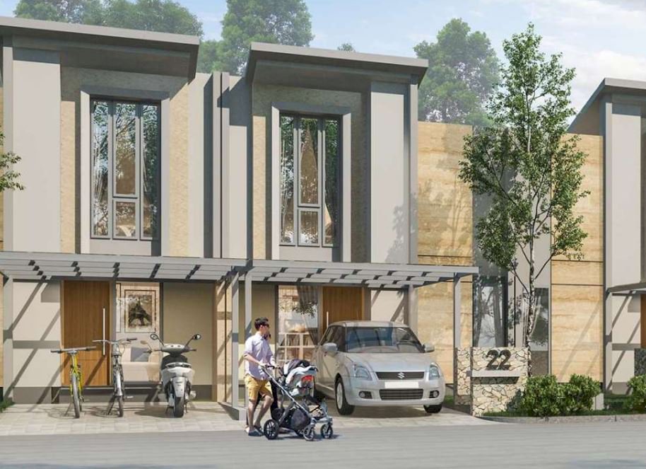 DIJUAL RUMAH MODERN SMART HOME BANYAK PROMO