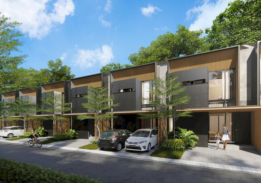 LOKASI STRATEGIS, RUMAH MODERN MEWAH BEBAS BANJIR