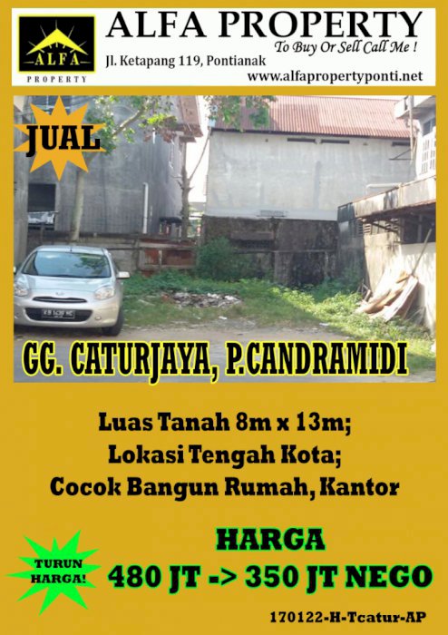 Tanah Catur Jaya Putri Candramidi Pontianak, Kalimantan Barat