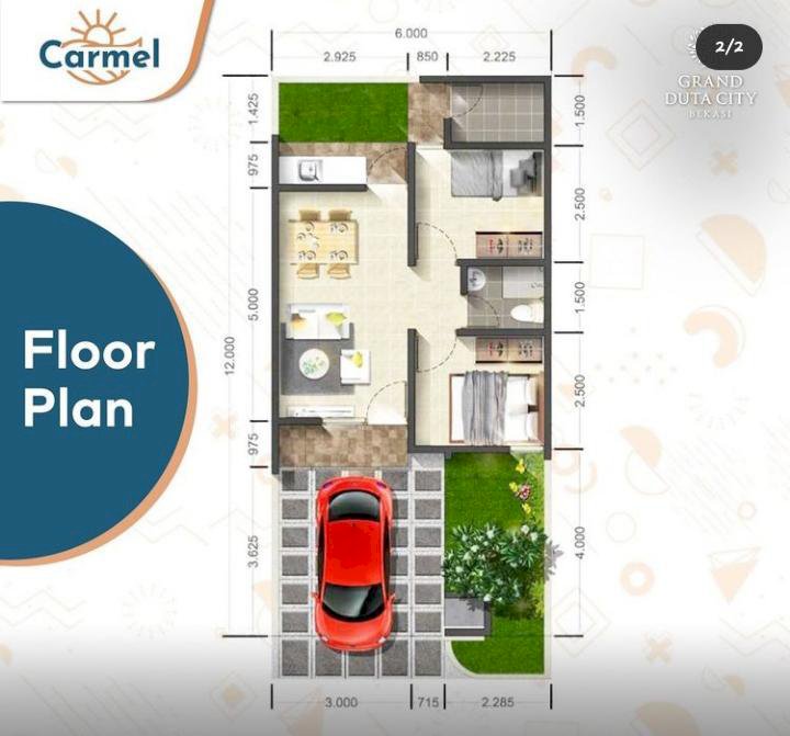 BEBAS BANJIR RUMAH MODERN MINIMALIS DEKAT JALAN TOL