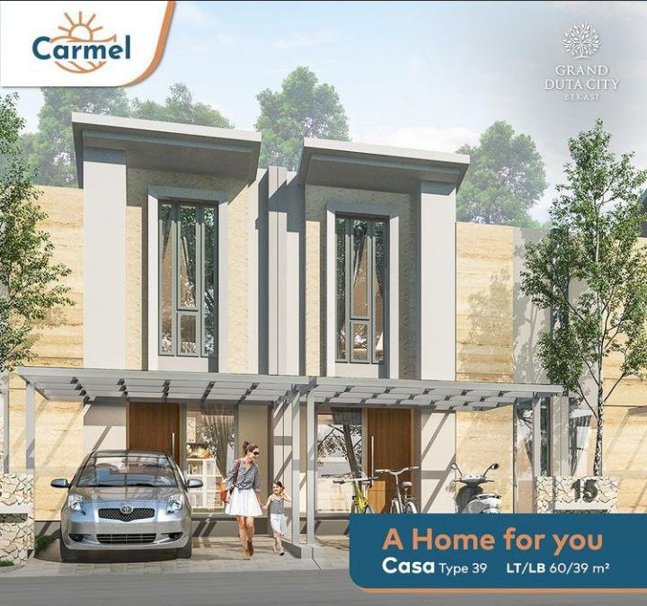 CICILAN RINGAN RUMAH MODERN MINIMALIS LOKASI STRATEGIS DI GDC BEKASI