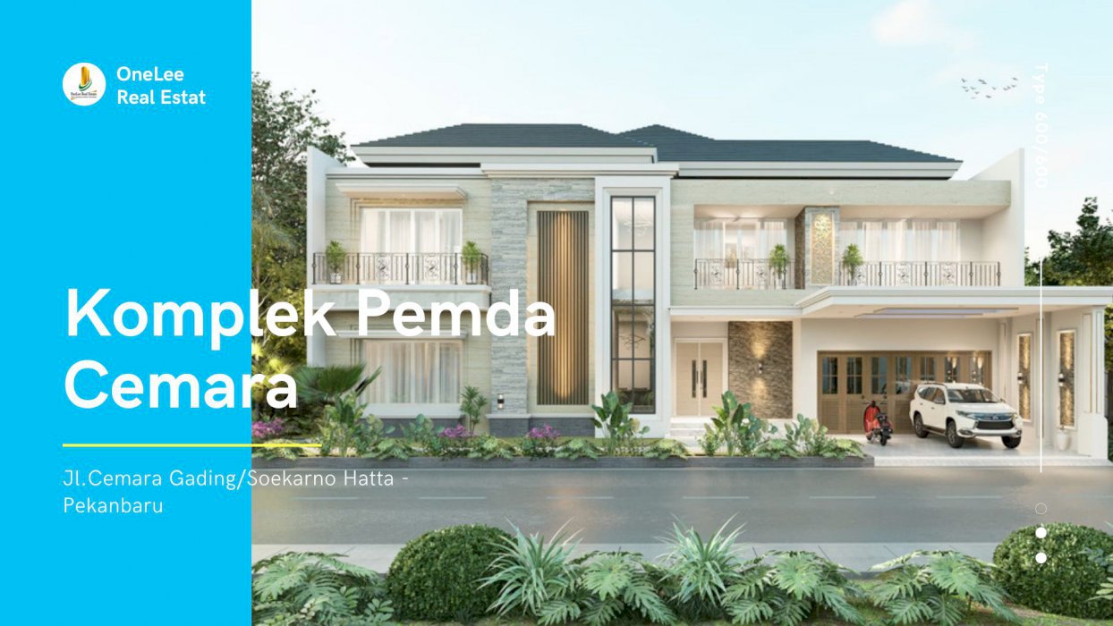 Hunian Minimalis 2lt di Pekanbaru,Full Interior & K.Renang!