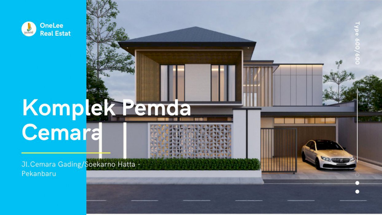 Modern Tropis 2 Lt.Akses Dekat Mall SKA & Living World Pekanbaru