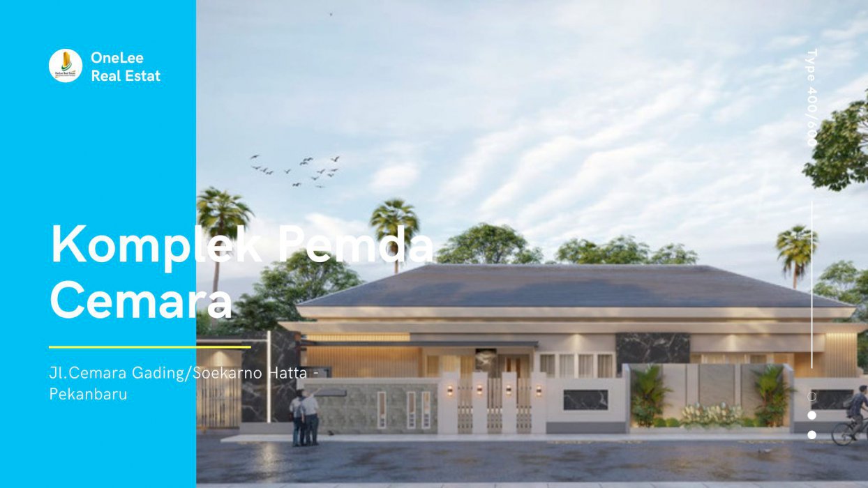 Rumah Super Mewah dikelilingi 3 Mall Besar di Pekanbaru,Luas 600m