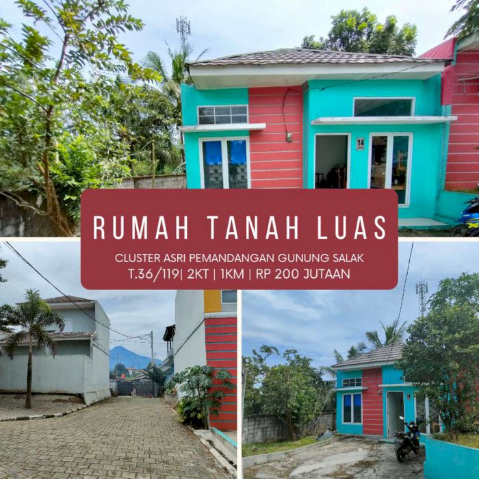 Jual rumah tanah luas dekat kampus IPB Bogor