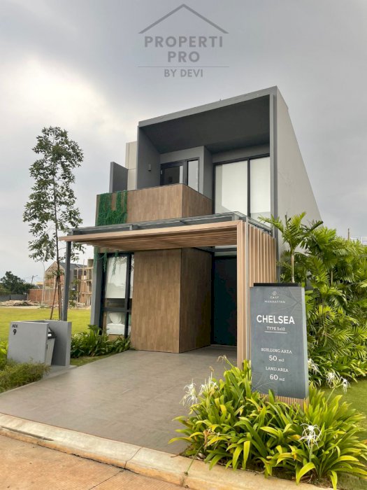 RUMAH MODERN MINIMALIS BEBAS BANJIR AKSES TOL FASILITAS LENGKAP