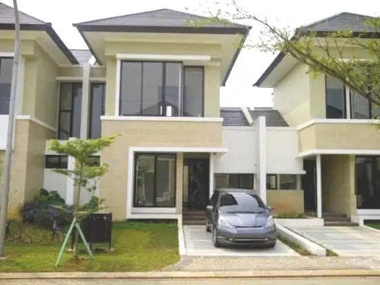 Rumah siap huni luas 8x20 160m2 Type 3KT Cluster Ilustria BSD City Tangerang