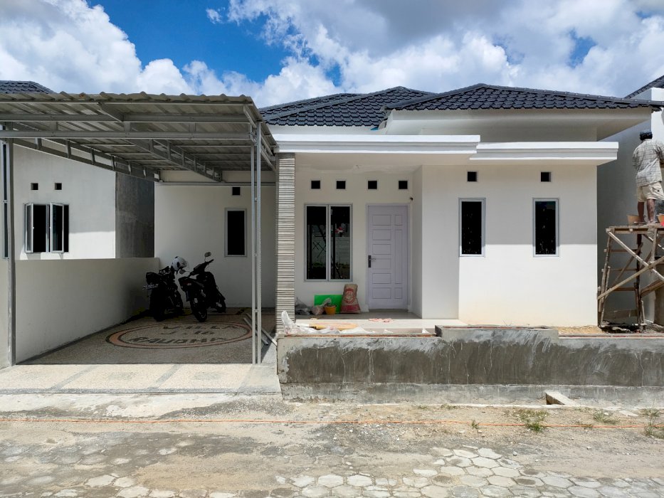 RUMAH MODERN CLUSTER ONE GATE SISTEM DI DELIMA PANAM