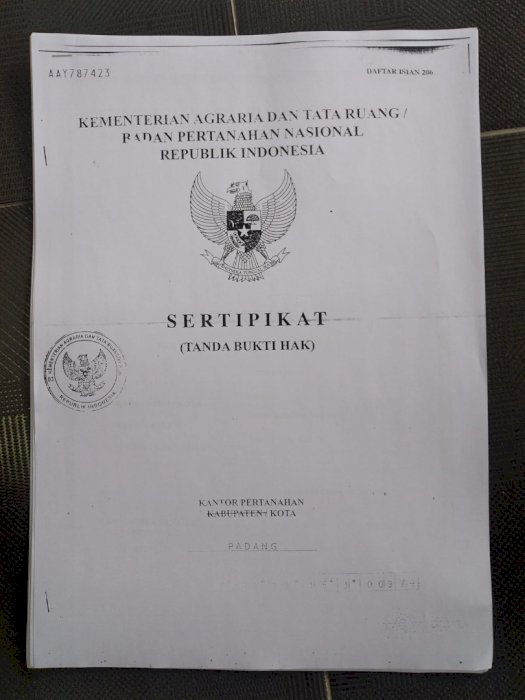 Dijual Sebidang Tanah Siap Bangun