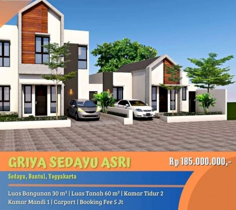 RUMAH SUBSIDI PALING MURAH DI JOGJA BARAT Sedayu, Bantul
