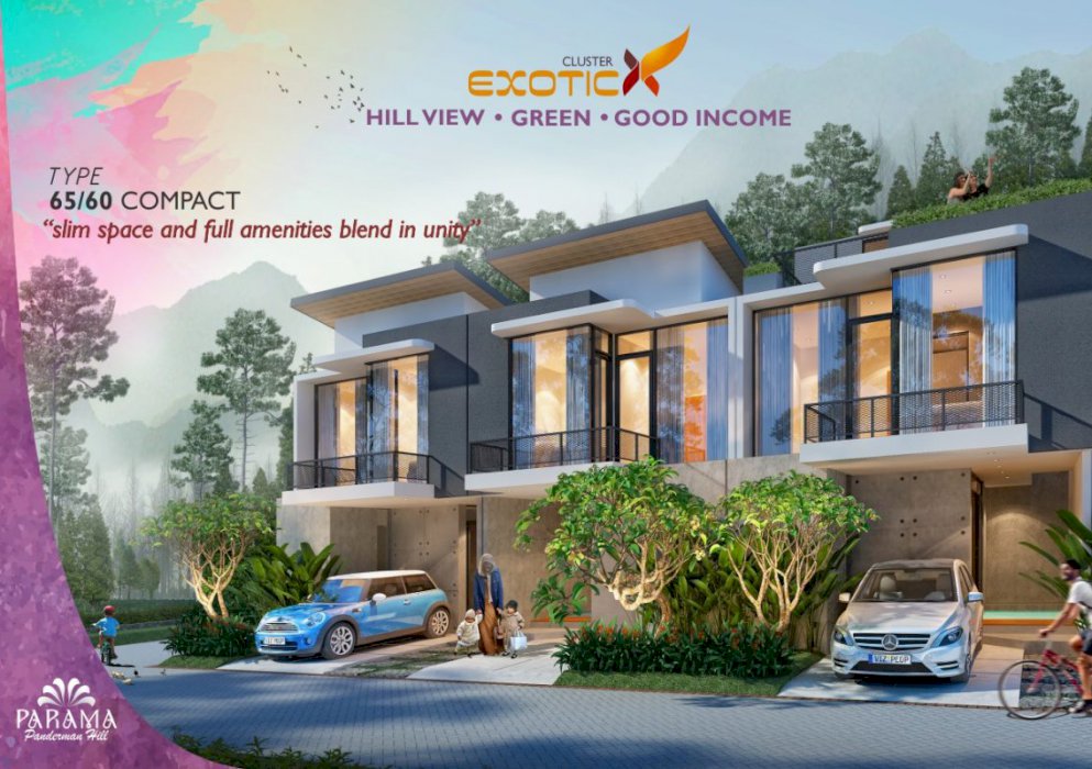 Hunian Vila di Kota Batu Lingkungan Asri View Gn Panderman Menawan