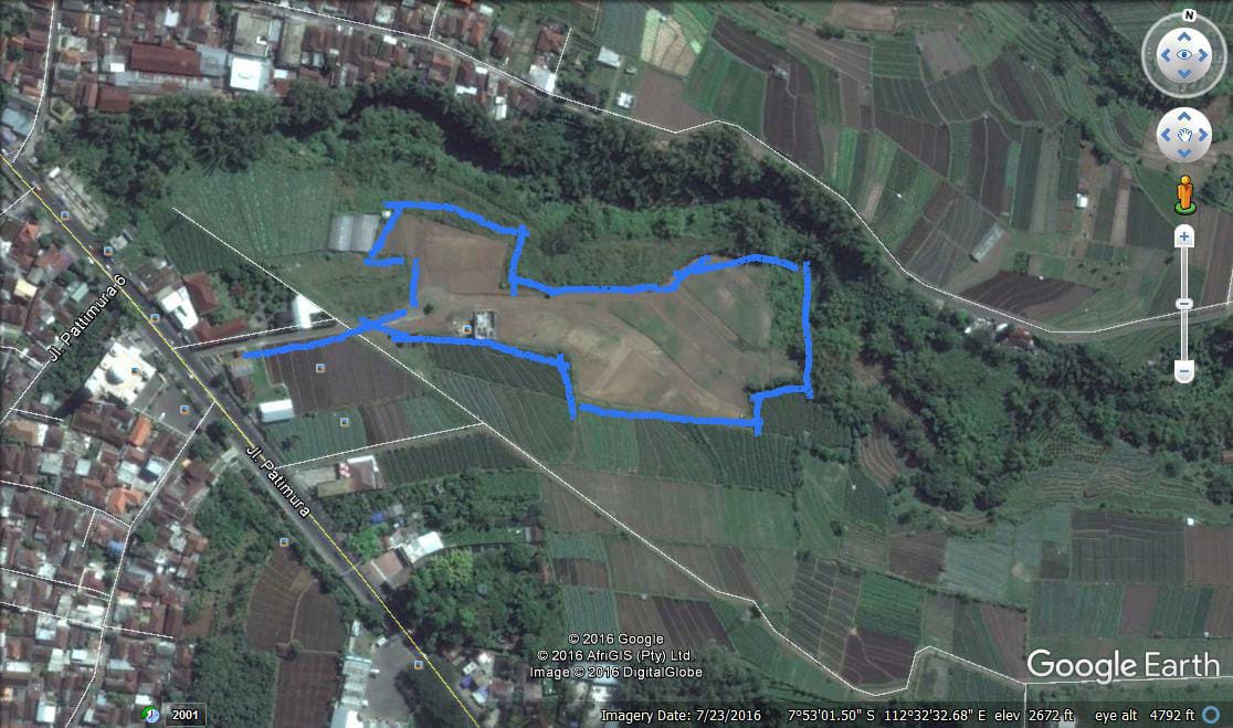 Dijual Lahan Kuning Cocok Buat Perumahan