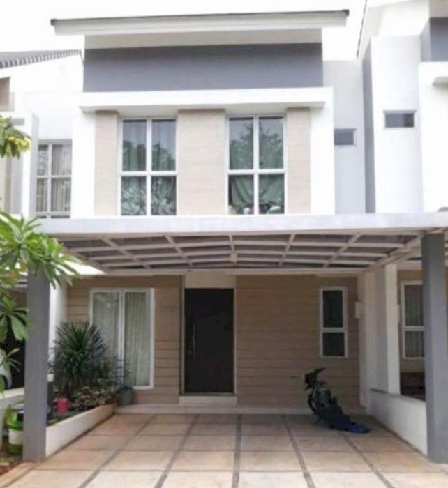 Rumah 2 Lantai siap huni Luas 7x20 142m2 Type 4KT Cluster Palm Spring JGC Jakarta Garden City Jakarta Timur