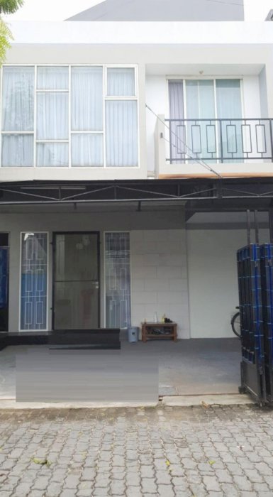 Rumah hoek dan siap huni luas 9x15 170m2 type 5KT Mawar Residence Sunter Jakarta Utara