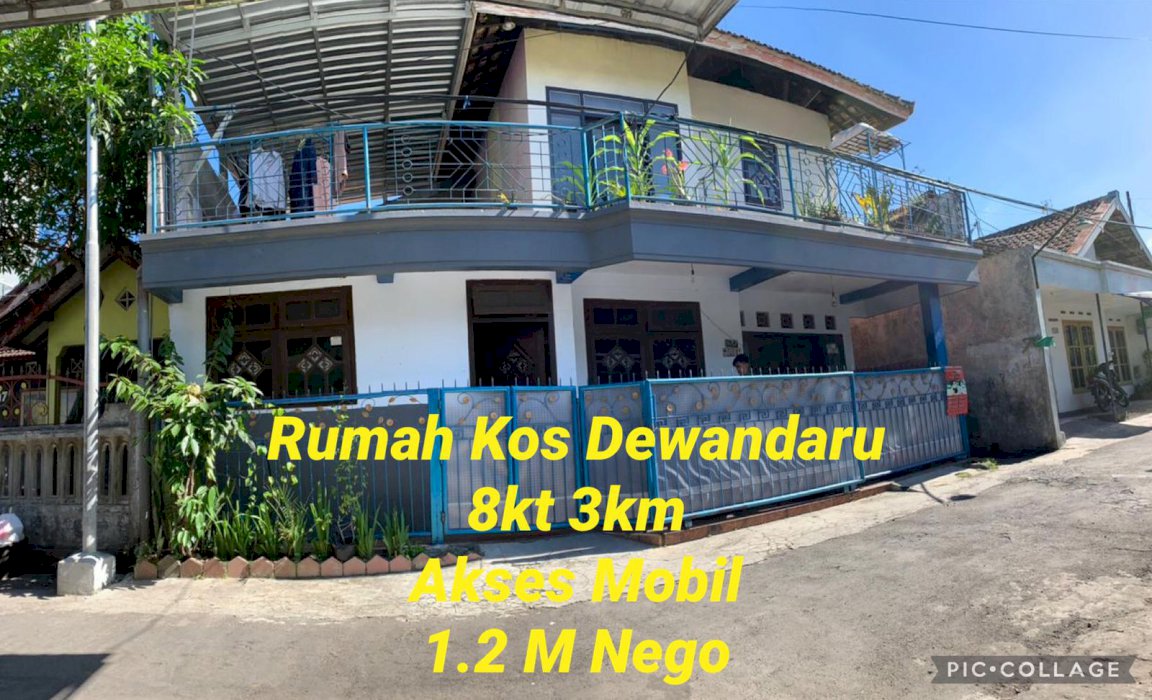 Dijual rumah kosan lokasi pusat kota