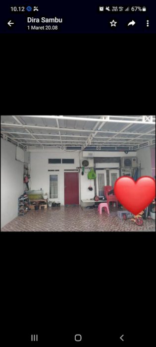 Dijual Rumah di Cluster Bumisani