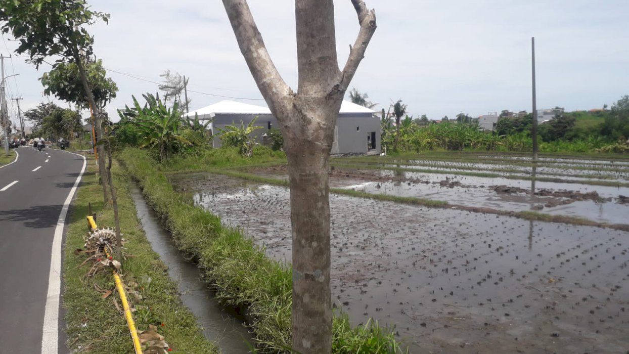 Disewakan lahan komersial pinggir jalan utama Padang linjong