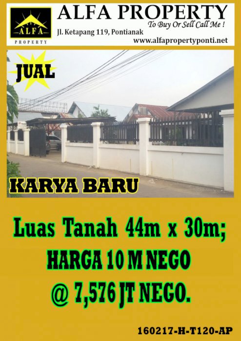 Tanah Karya Baru Pontianak Selatan Kalimantan Barat