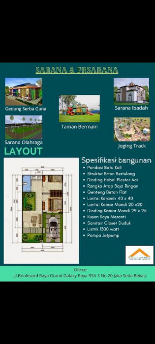 Rumah minimalis bekasi