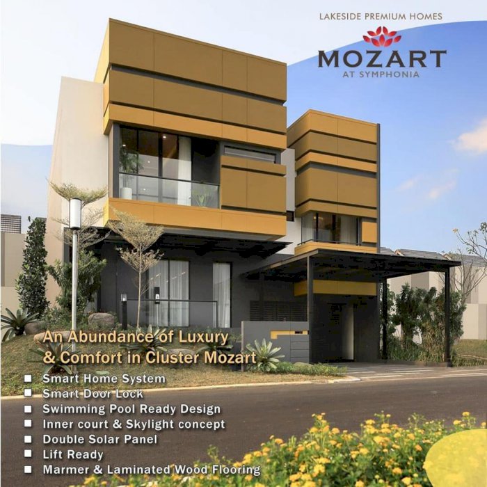 Rumah Cluster Mozart Mulai dari 6Man.Dapatkan promo Menarik