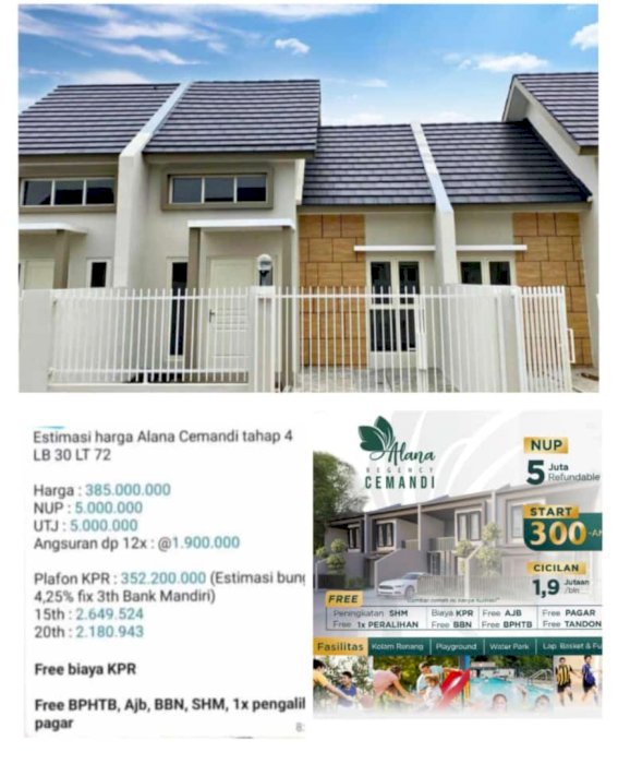 ALANA CEMANDI 300 JTan TAHAP 4 NUP NOW