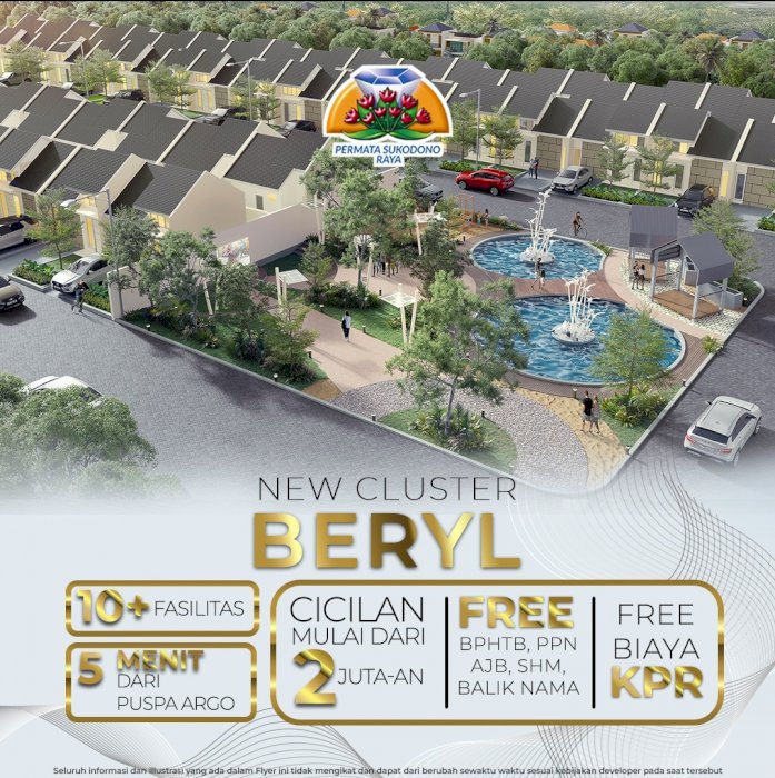 Rumah Murah 400jtan Nol Raya Sukodono