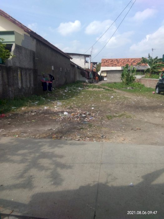 Tanah Luas 302m belakang pasae johar karawang