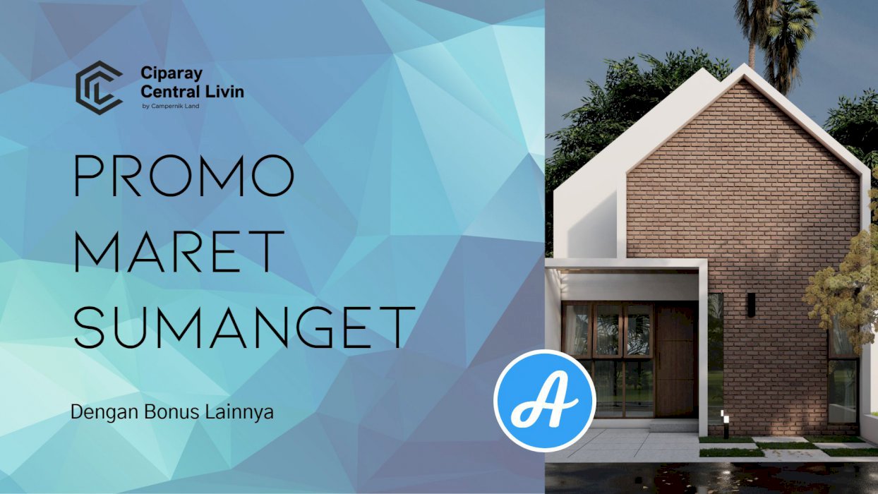 SMART HOME MURAH DENGAN DESAIN DAN FASILITAS LUAR BIASA HARGA MULAI 259 JUTAAN