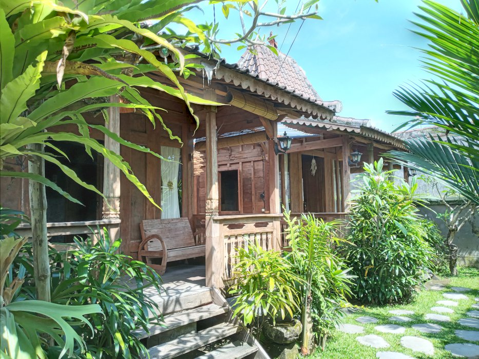For Rent Joglo wooden Villa 2BR at Canggu