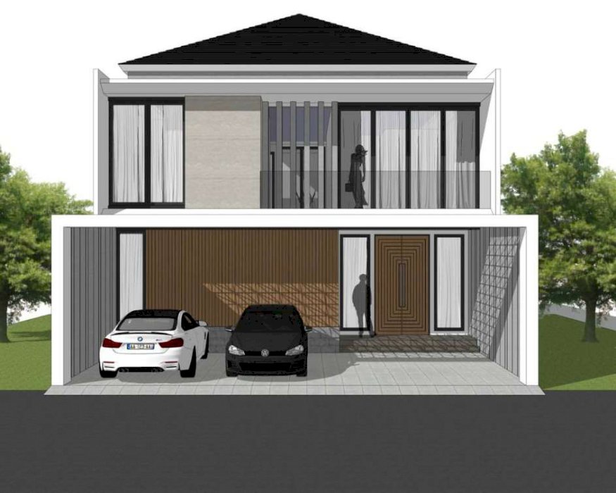 RUMAH 2 LT DI KOMPLEK PEMDA PEKANBARU