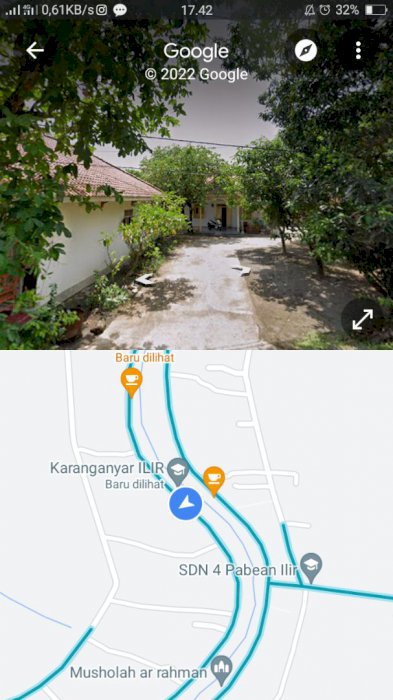 Tanah kosong beserta sawah