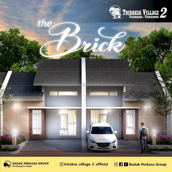 Perumahan Murah Triraksa Village 2 The Brick Type 30/60