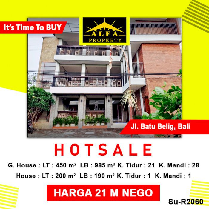 Rumah Jl Batu Belig  Bali