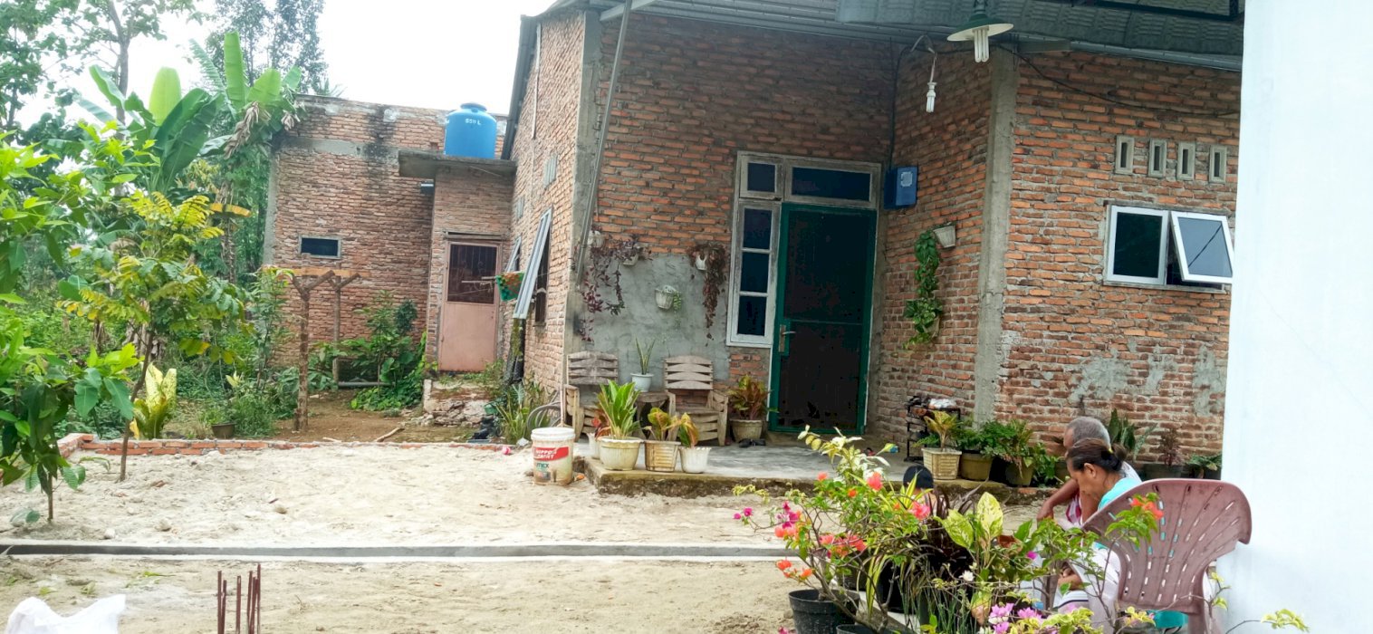 Rumah murah butuh cepat jl delitua GG banteng ujung