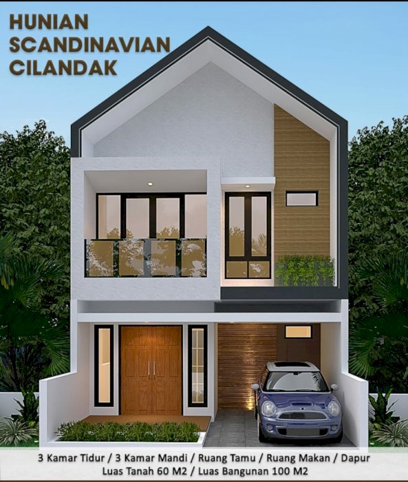 Dijual Murah Rumah Cluster CASA 9 CILANDAK Jakarta Selatan