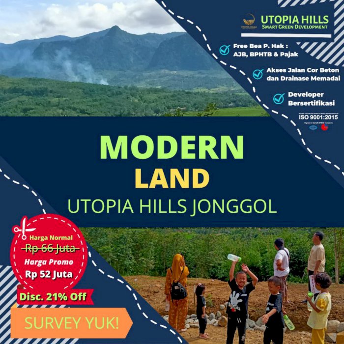 DISKON 14JT | JUAL TANAH KAVLING MURAH PINGGIR JALAN DI BOGOR