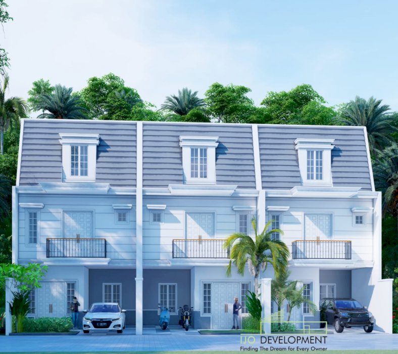 Jual Rumah Ada Rooftop Cluster IJO RESIDENCE Jagakarsa Jakarta Selatan