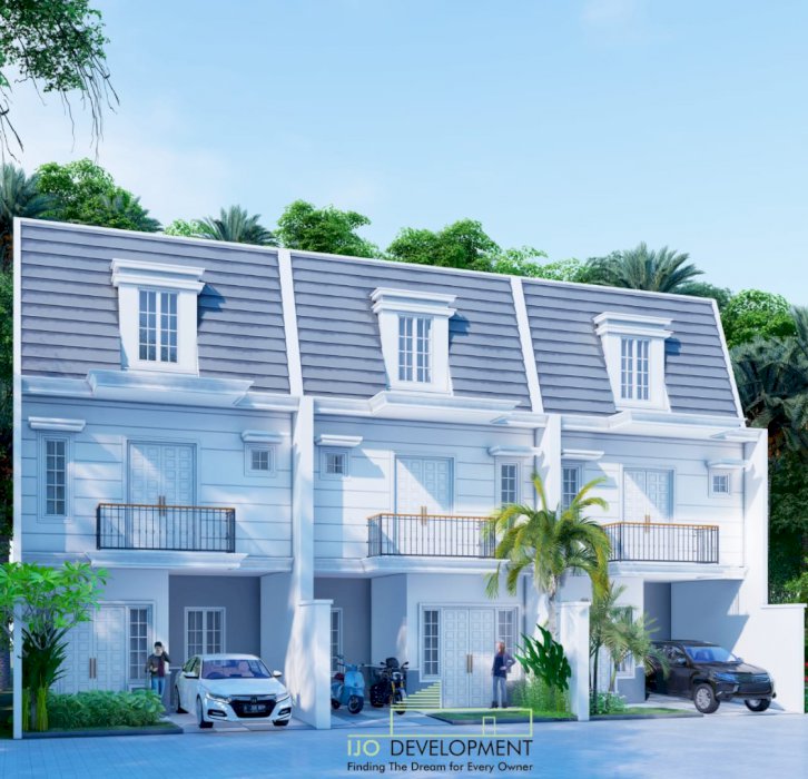Dijual Rumah Ada Rooftop Cluster IJO RESIDENCE Jagakarsa Jakarta